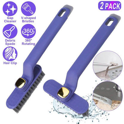 2-Pack: Crevice Cleaning Brush Stiff Bristle Brush Gap Cleaner - A-1 Thread Vault
