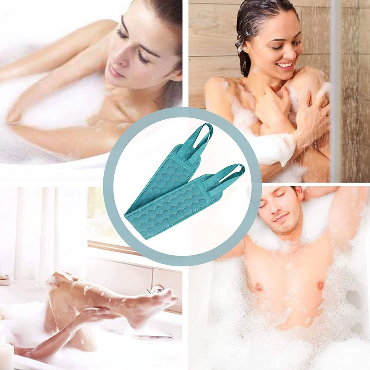 2-Pack: Exfoliating Body Scrubber Set - A-1 Thread Vault