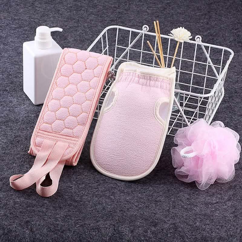 2-Pack: Exfoliating Body Scrubber Set - A-1 Thread Vault