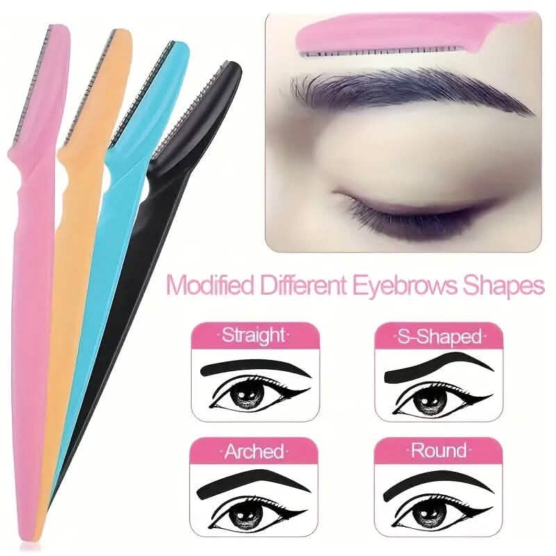 2-Pack: Eyebrow Razor Shaper Shaving Grooming Kit - A-1 Thread Vault