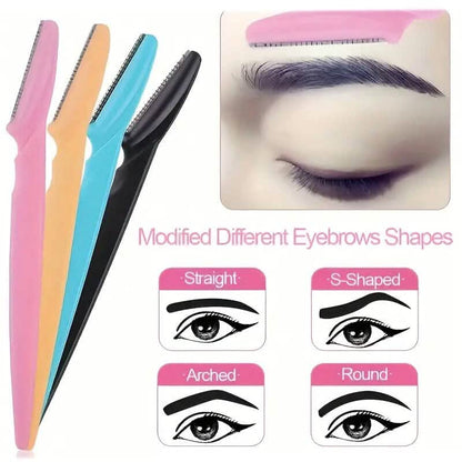 2-Pack: Eyebrow Razor Shaper Shaving Grooming Kit - A-1 Thread Vault