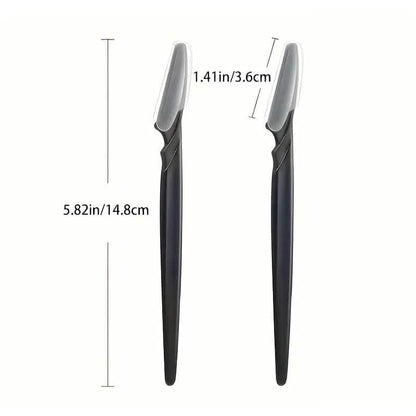 2-Pack: Eyebrow Razor Shaper Shaving Grooming Kit - A-1 Thread Vault