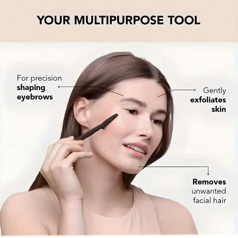 2-Pack: Eyebrow Razor Shaper Shaving Grooming Kit - A-1 Thread Vault
