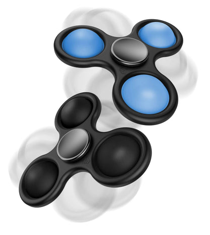 2-Pack: Fidget Spinner Pop It Toy - A-1 Thread Vault