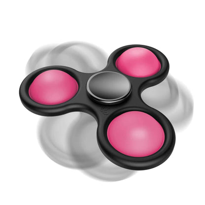 2-Pack: Fidget Spinner Pop It Toy - A-1 Thread Vault