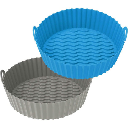 2-Pack: Foldable Silicone Air Fryer Liner - A-1 Thread Vault