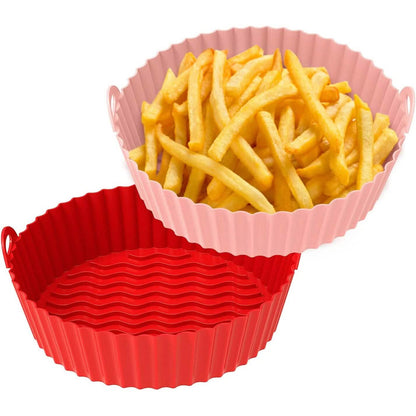 2-Pack: Foldable Silicone Air Fryer Liner - A-1 Thread Vault