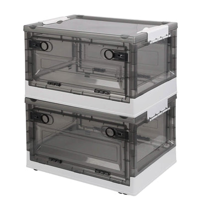 2-Pack: Foldable Storage Bins Collapsible Storage Box Organizer - A-1 Thread Vault