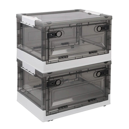 2-Pack: Foldable Storage Bins Collapsible Storage Box Organizer - A-1 Thread Vault