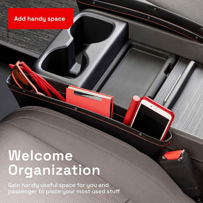 2-Pack: Gap Filler Car Seat Organizer - A-1 Thread Vault