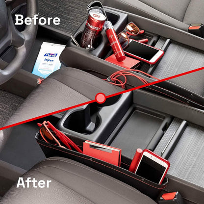 2-Pack: Gap Filler Car Seat Organizer - A-1 Thread Vault