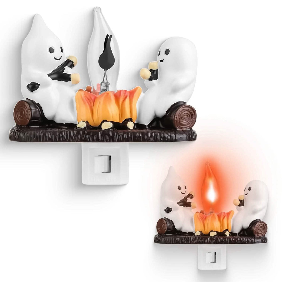 2-Pack: Ghost Campfire Flickering Flame Night - A-1 Thread Vault