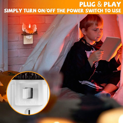 2-Pack: Ghost Campfire Flickering Flame Night - A-1 Thread Vault