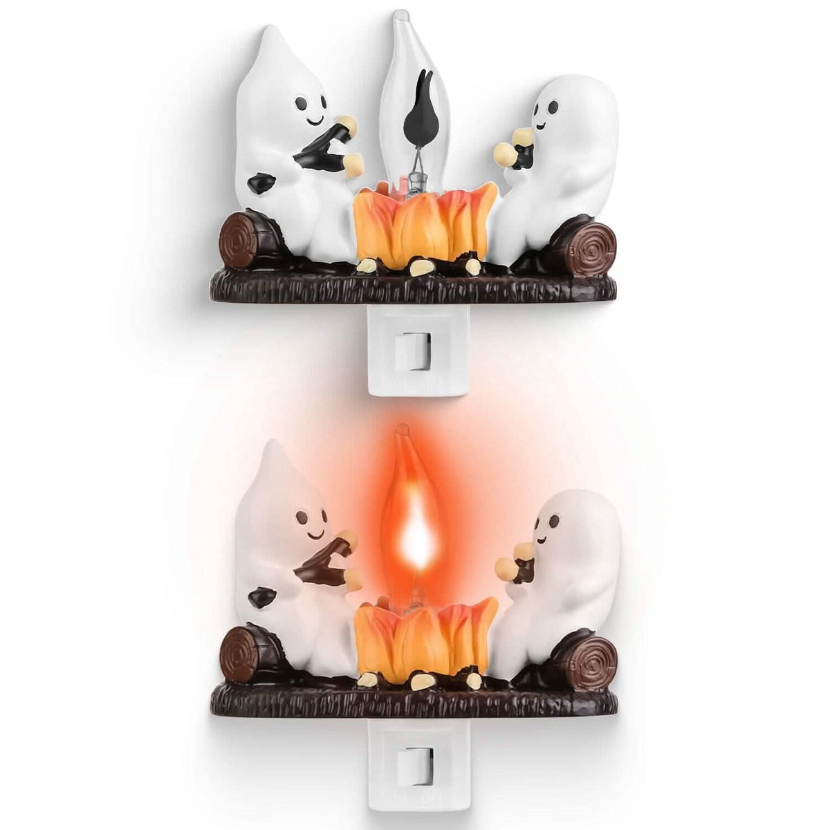 2-Pack: Ghost Campfire Flickering Flame Night - A-1 Thread Vault