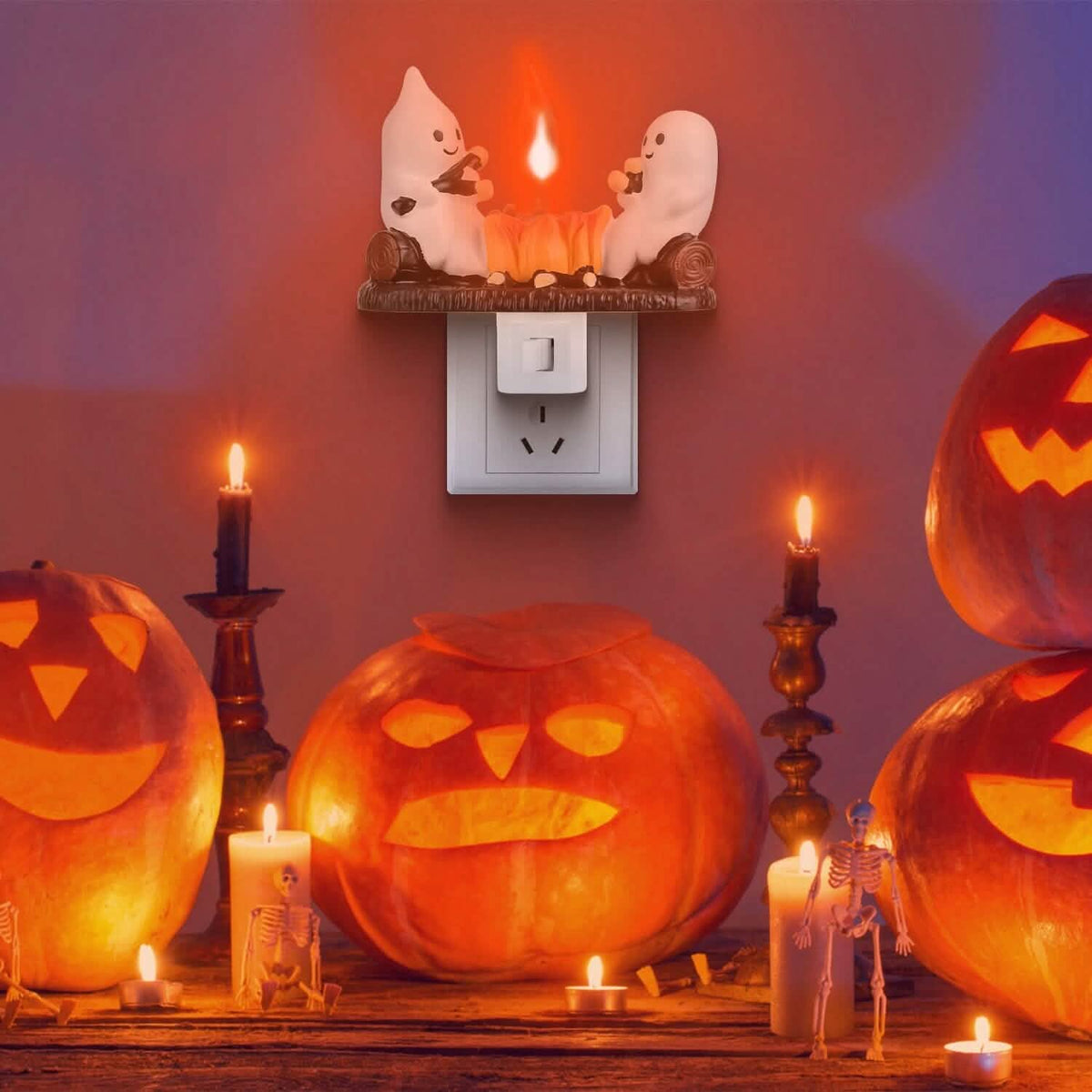 2-Pack: Ghost Campfire Flickering Flame Night - A-1 Thread Vault