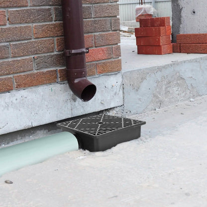 2-Pack: Gutter Downspout Extension Low Profile No Deep Digging Catch - A-1 Thread Vault
