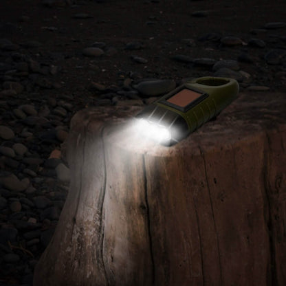 2-Pack: Hand Crank Solar Powered Flashlight - A-1 Thread Vault