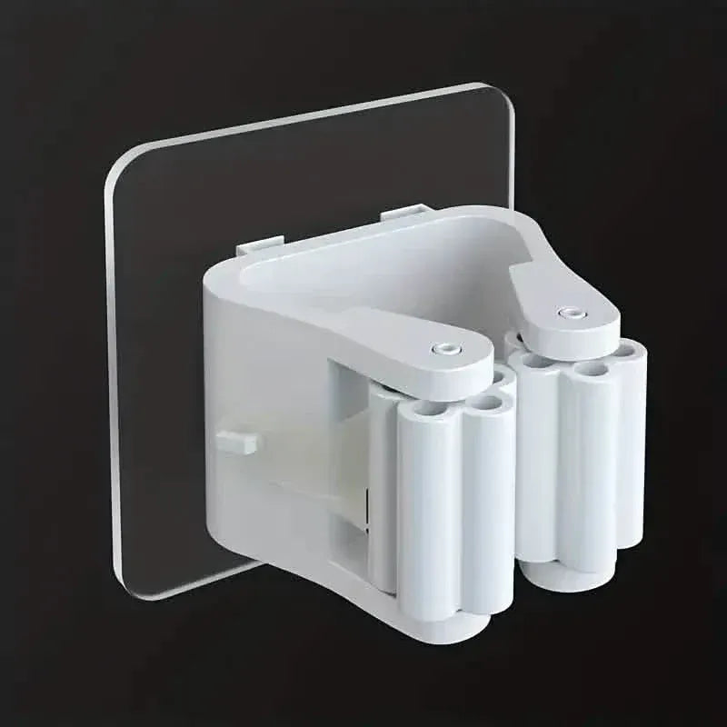 2-Pack: Hanging Mop Storage Rack with Buckle - A-1 Thread Vault