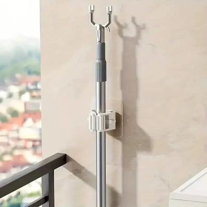 2-Pack: Hanging Mop Storage Rack with Buckle - A-1 Thread Vault