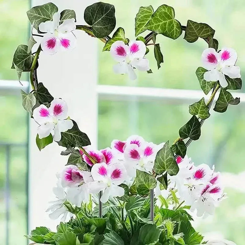 2-Pack: Heart-Shaped Plant Support Stake - A-1 Thread Vault