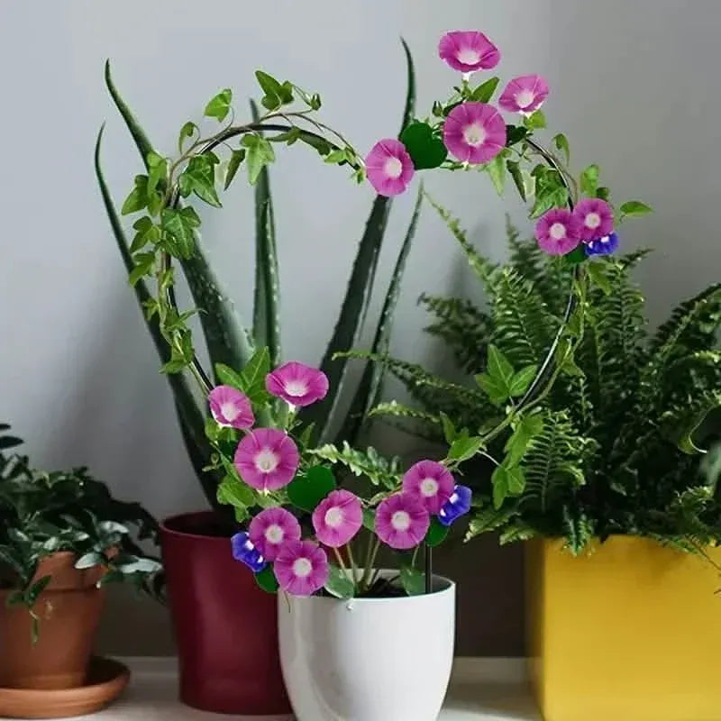 2-Pack: Heart-Shaped Plant Support Stake - A-1 Thread Vault
