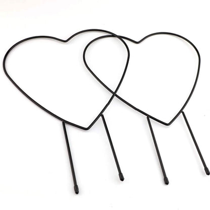 2-Pack: Heart-Shaped Plant Support Stake - A-1 Thread Vault