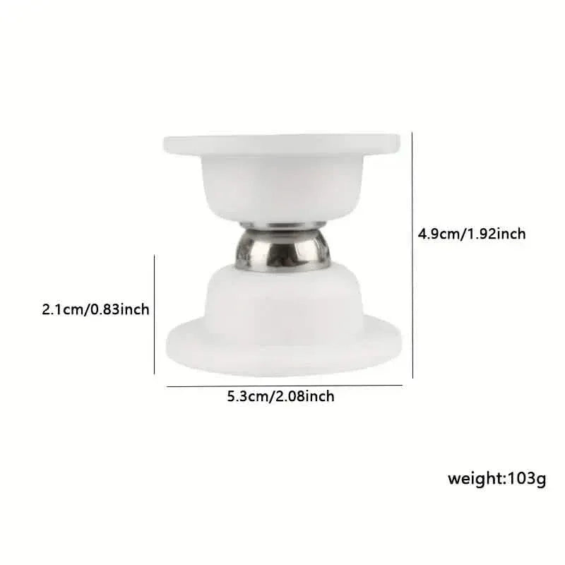 2-Pack: Heavy-Duty Magnetic Door Stopper - A-1 Thread Vault