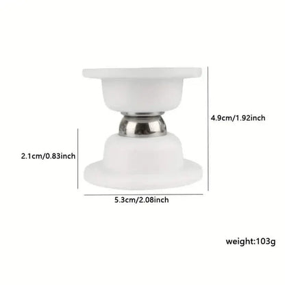 2-Pack: Heavy-Duty Magnetic Door Stopper - A-1 Thread Vault