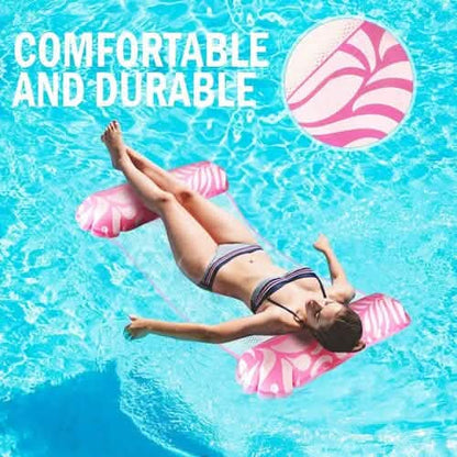 2-Pack: Inflatable Water Hammock Aqua Loungers for Swimming Pool or Beach - A-1 Thread Vault