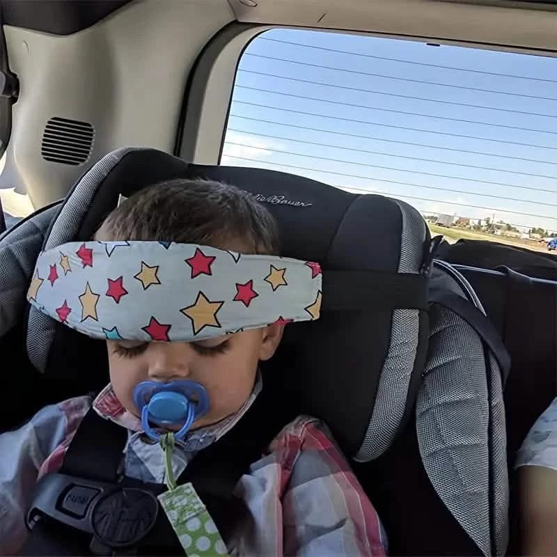 2-Pack: Kids Safety Head Support Band and Toddler Car Seat Neck Relief - A-1 Thread Vault