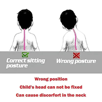 2-Pack: Kids Safety Head Support Band and Toddler Car Seat Neck Relief - A-1 Thread Vault
