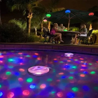 2-Pack: LED Color Changing Floating Pool Lights with 8 Modes Lighting - A-1 Thread Vault