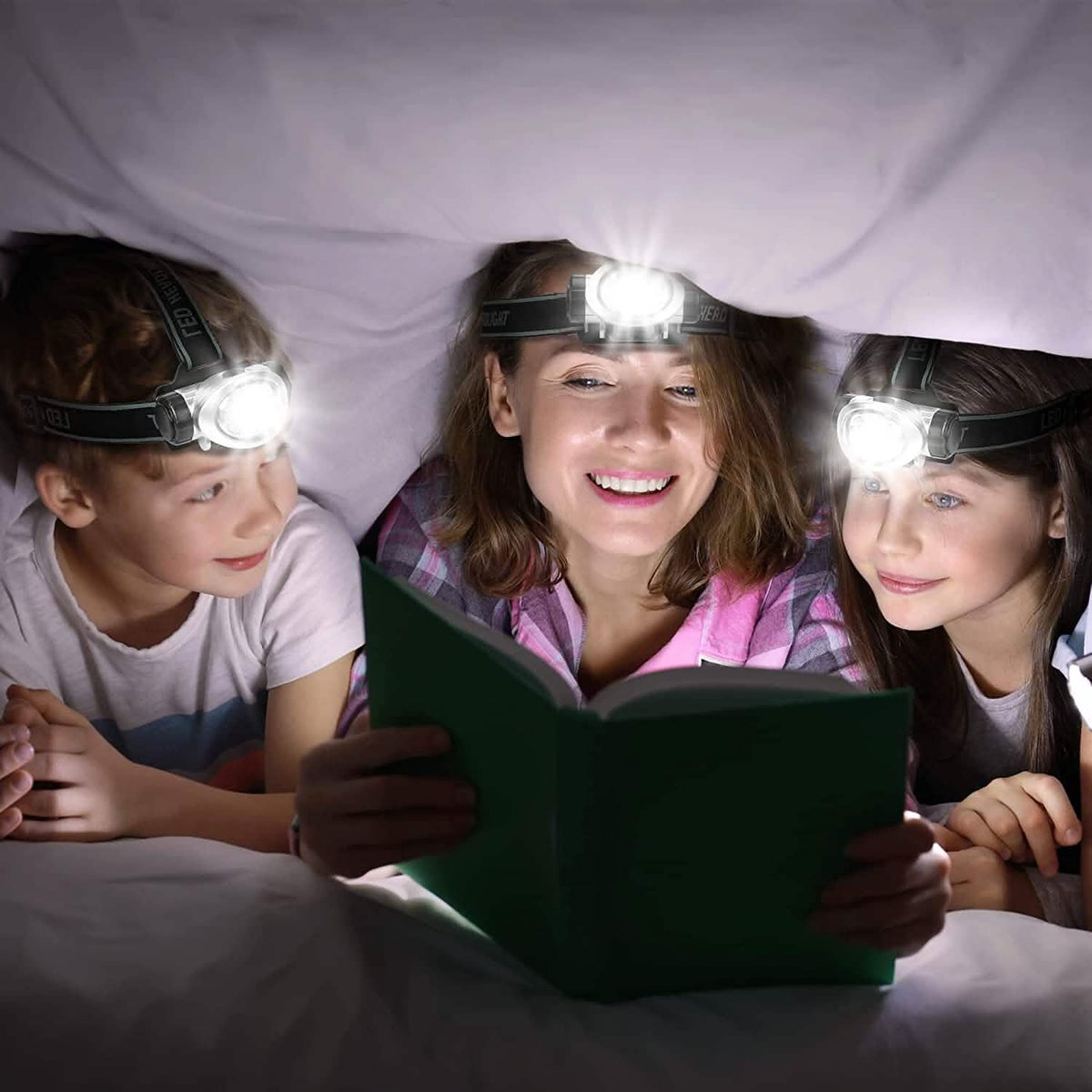 2-Pack: LED Headlamp with 4 Mode Settings - A-1 Thread Vault