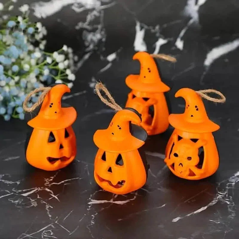 2-Pack: LED Lamp Halloween Pumpkin Light - A-1 Thread Vault
