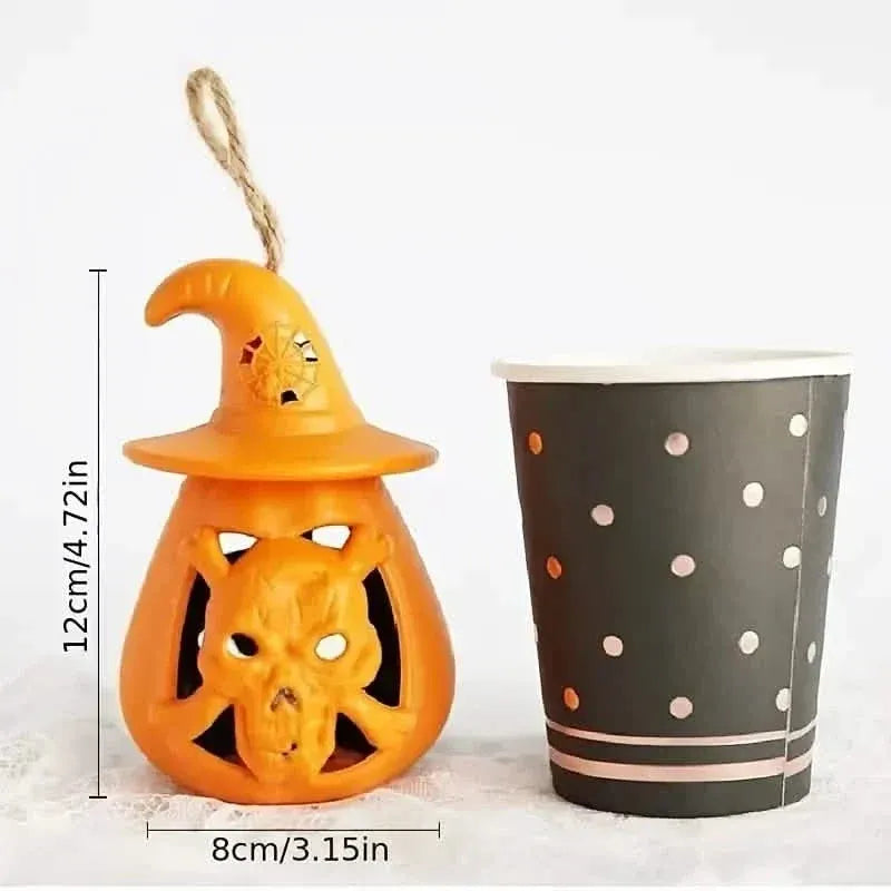 2-Pack: LED Lamp Halloween Pumpkin Light - A-1 Thread Vault