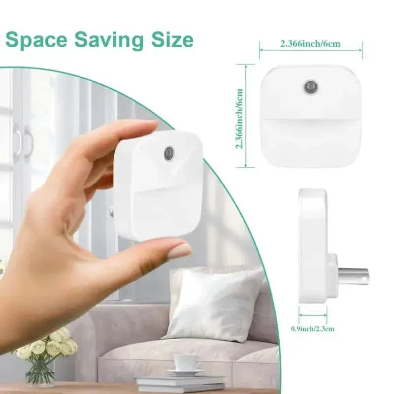 2-Pack: LED Night Light, Night Lights Plug Into Wall With Dusk-to-Dawn Sensors - A-1 Thread Vault