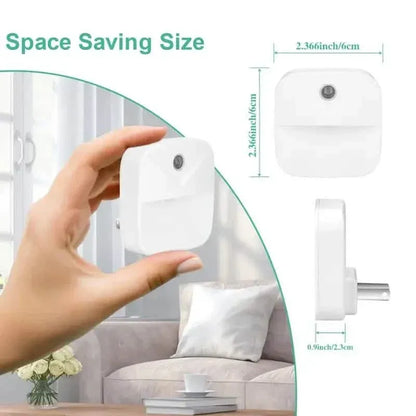2-Pack: LED Night Light, Night Lights Plug Into Wall With Dusk-to-Dawn Sensors - A-1 Thread Vault