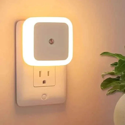 2-Pack: LED Night Light, Plug-in Wall Sconce with Auto Dusk to Dawn Sensor - A-1 Thread Vault