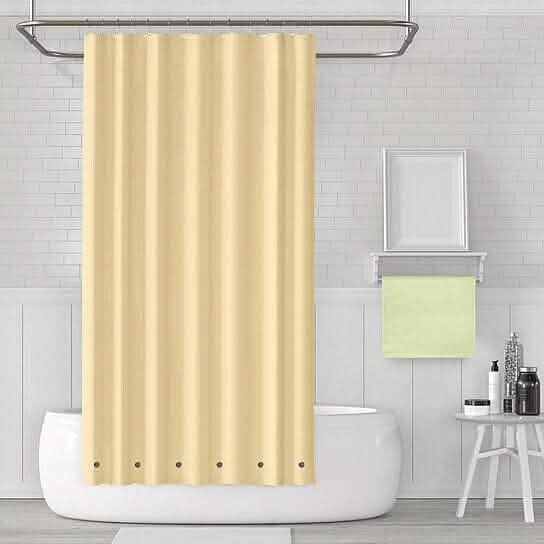2-Pack: Magnetic Mildew Resistant Solid Vinyl Shower Curtain Liners - A-1 Thread Vault