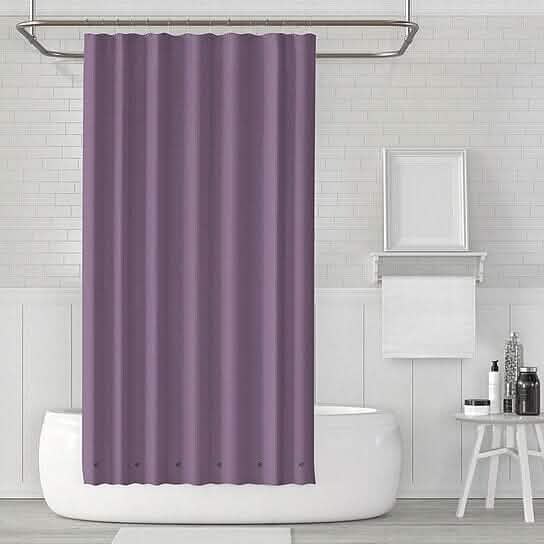 2-Pack: Magnetic Mildew Resistant Solid Vinyl Shower Curtain Liners - A-1 Thread Vault