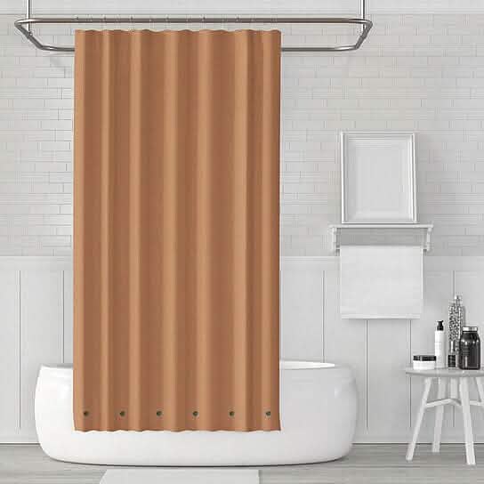 2-Pack: Magnetic Mildew Resistant Solid Vinyl Shower Curtain Liners - A-1 Thread Vault