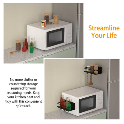 2-Pack: Magnetic Spice Holder Rack Organizer - A-1 Thread Vault