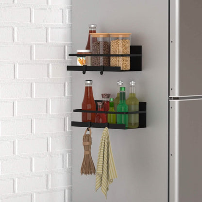 2-Pack: Magnetic Spice Holder Rack Organizer - A-1 Thread Vault