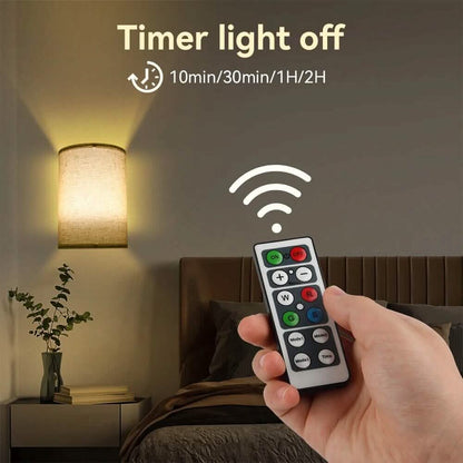2-Pack: Magnetic Wireless Wall Sconce Lighting - A-1 Thread Vault