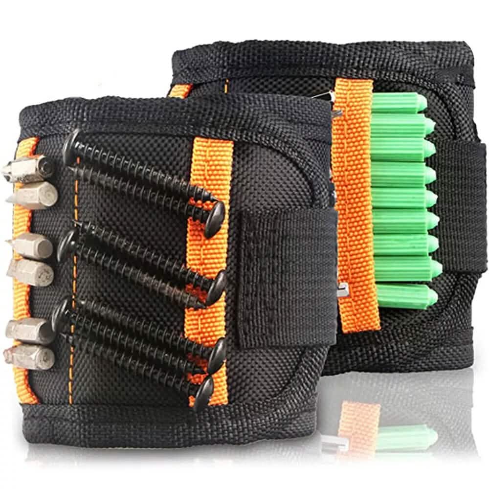 2-Pack: Magnetic Wristband with 15 Strong Magnets - A-1 Thread Vault