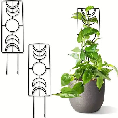 2-Pack: Metal Plant Trellis for Climbing Plants Indoor - A-1 Thread Vault