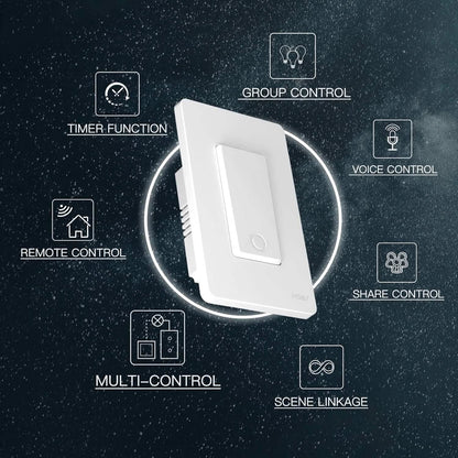 2-Pack: MOES 3 Way Smart Light Switch 2nd Generation (Refurbished) - A-1 Thread Vault