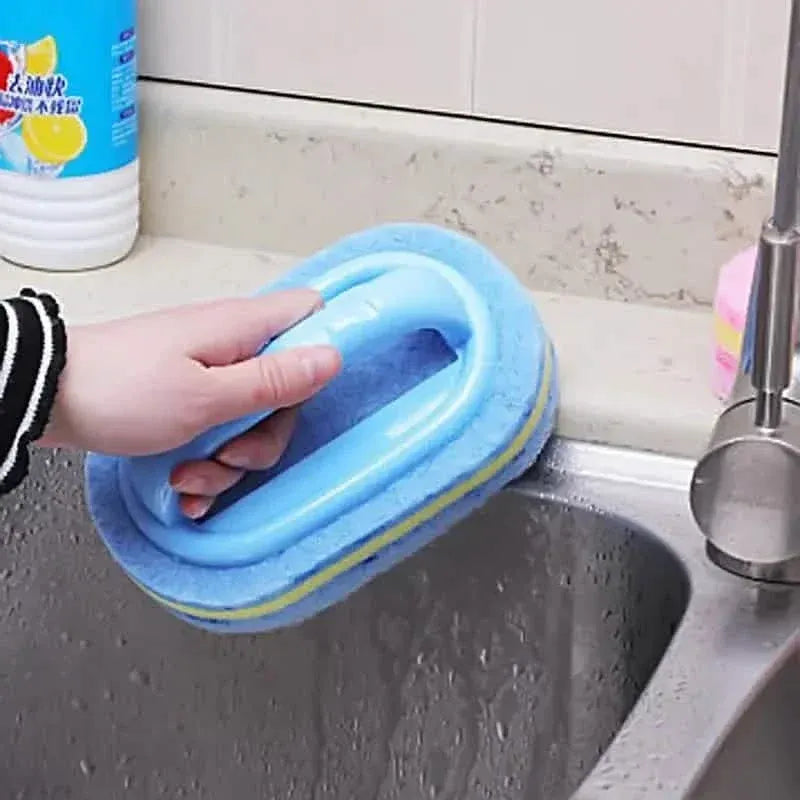 2-Pack: Multipurpose Cleaning Magic Sponge for Bathroom, Toilet, Kitchen - No Electricity Needed - A-1 Thread Vault