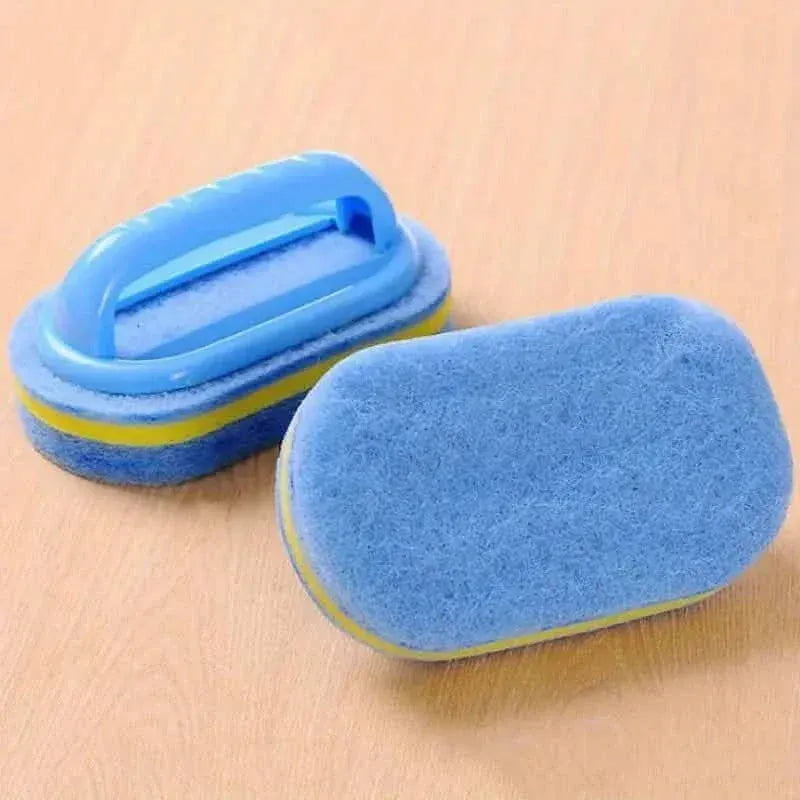2-Pack: Multipurpose Cleaning Magic Sponge for Bathroom, Toilet, Kitchen - No Electricity Needed - A-1 Thread Vault