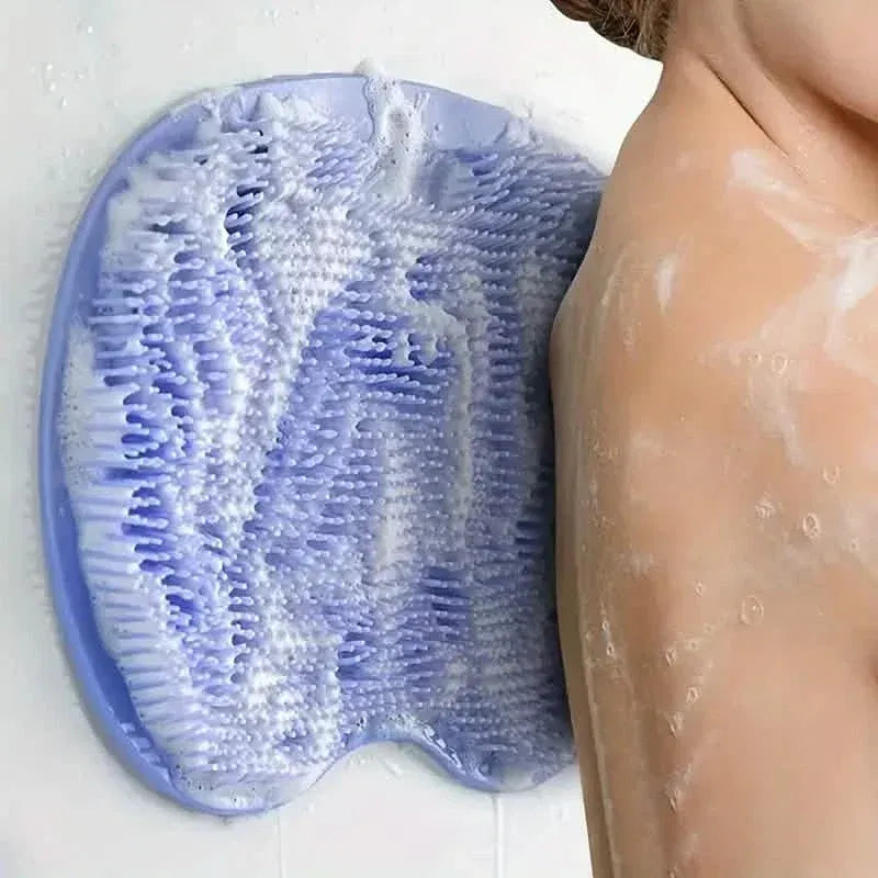 2-Pack: Non-Slip Foot & Back Scrubber with Exfoliating Cushion - A-1 Thread Vault